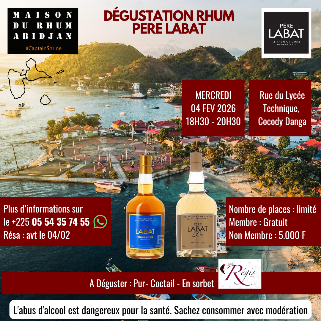 Dégustation - Rhums Père LABAT