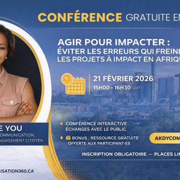 Conférence : Agir pour impacter en Afrique