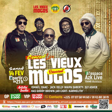 CONCERT LIVE AVEC LES VIEUX MOGOS