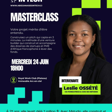 MASTERCLASS – Votre projet mérite d’être entendu !
